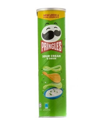 Pringles Potato Crisps Sour Cream & Onion 102g